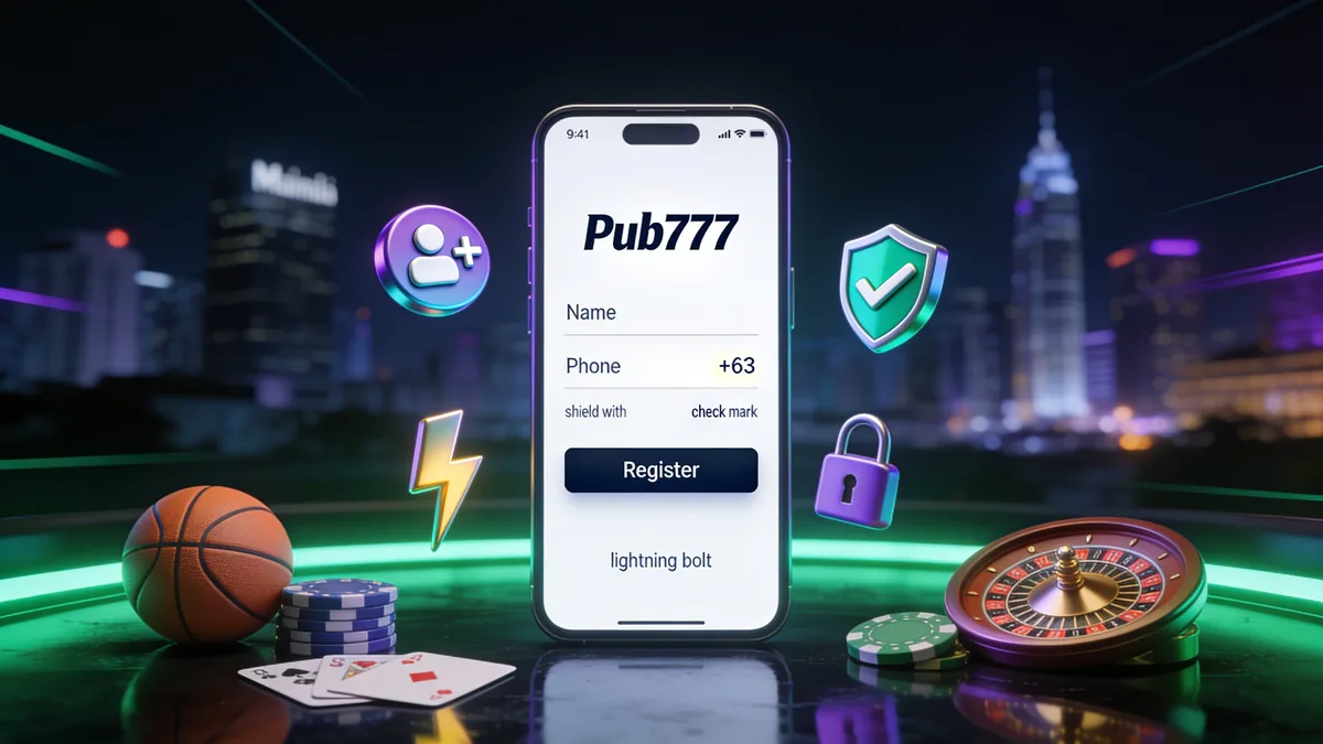 How to Register on 777Pub — pub777 in the Philippines